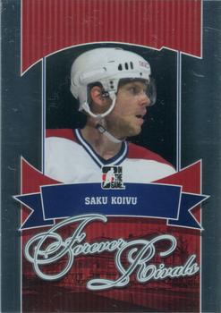 2012-13 In The Game Forever Rivals #45 Saku Koivu Front