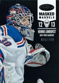 2012-13 Panini Certified #101 Henrik Lundqvist Front