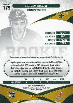 2012-13 Panini Certified #179 Reilly Smith Back