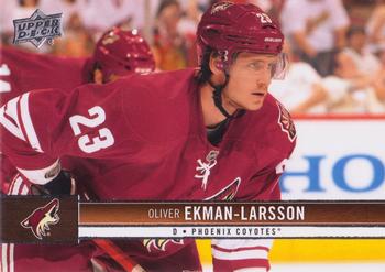 2012-13 Upper Deck #139 Oliver Ekman-Larsson Front