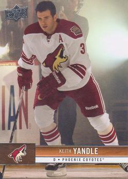 2012-13 Upper Deck #143 Keith Yandle Front