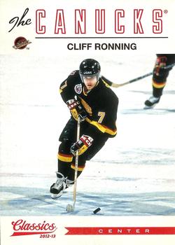 2012-13 Panini Classics Signatures #36 Cliff Ronning Front