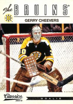 2012-13 Panini Classics Signatures #118 Gerry Cheevers Front