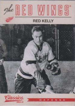 2012-13 Panini Classics Signatures #171 Red Kelly Front