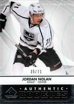 2012-13 SP Game Used #125 Jordan Nolan Front