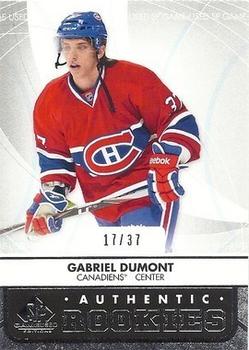 2012-13 SP Game Used #130 Gabriel Dumont Front