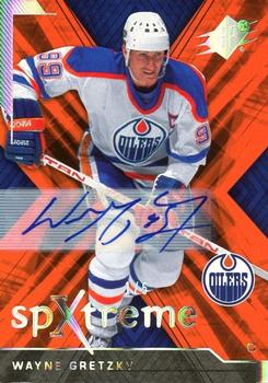 2007-08 SPx - SPXtreme Radiance Autographs #X1 Wayne Gretzky Front