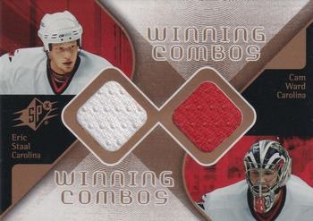 2007-08 SPx - Winning Combos #WC-SW Eric Staal / Cam Ward Front