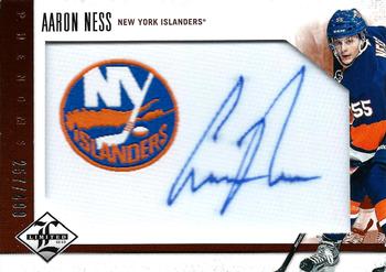 2012-13 Panini Limited #201 Aaron Ness Front