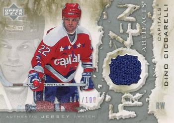 2007-08 Upper Deck Artifacts - Frozen Artifacts Silver #FA-CI Dino Ciccarelli Front