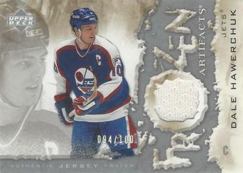 2007-08 Upper Deck Artifacts - Frozen Artifacts Silver #FA-DH Dale Hawerchuk Front