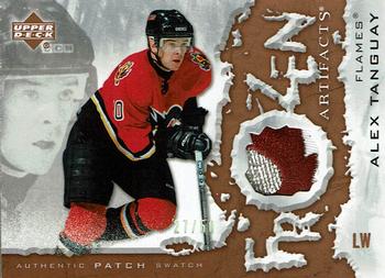 2007-08 Upper Deck Artifacts - Frozen Artifacts Patches Bronze #FA-AT Alex Tanguay Front