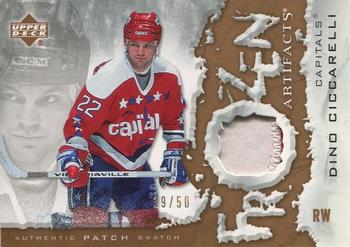 2007-08 Upper Deck Artifacts - Frozen Artifacts Patches Bronze #FA-CI Dino Ciccarelli Front