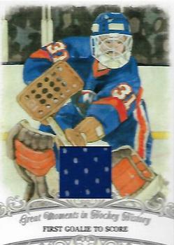 2012-13 In The Game The History of Hockey #133 First Goalie to Score (Billy Smith) Front