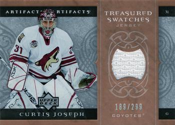 2007-08 Upper Deck Artifacts - Treasured Swatches #TS-CJ Curtis Joseph Front