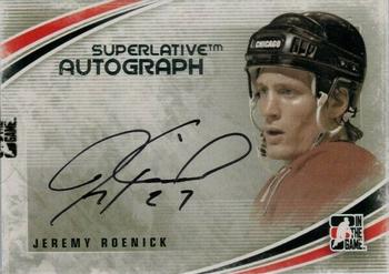 2012-13 In The Game Superlative - Autographs Silver #A-JR Jeremy Roenick Front
