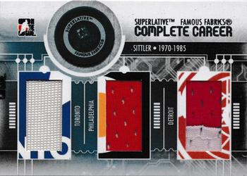2012-13 In The Game Superlative - Famous Fabrics Complete Career Silver #CC-04 Darryl Sittler Front