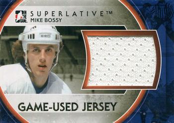 2012-13 In The Game Superlative - Jerseys Gold #GUJ-21 Mike Bossy Front