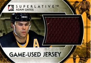 2012-13 In The Game Superlative - Jerseys Silver #GUJ-01 Adam Oates Front