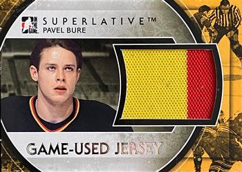 2012-13 In The Game Superlative - Jerseys Silver #GUJ-25 Pavel Bure Front
