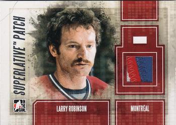 2012-13 In The Game Superlative - Patches Silver #SP-55 Larry Robinson Front