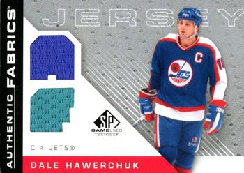 2007-08 SP Game Used - Authentic Fabrics #AF-DH Dale Hawerchuk Front