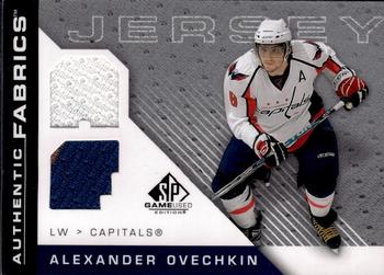 2007-08 SP Game Used - Authentic Fabrics #AF-OV Alexander Ovechkin Front