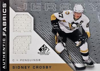 2007-08 SP Game Used - Authentic Fabrics #AF-SC Sidney Crosby Front