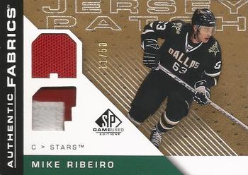 2007-08 SP Game Used - Authentic Fabrics Jersey Patch #AF-MR Mike Ribeiro Front