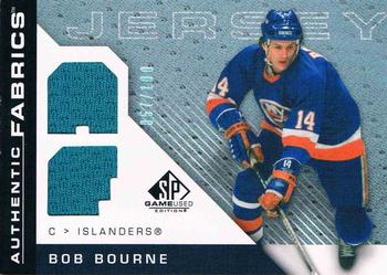 2007-08 SP Game Used - Authentic Fabrics Rainbow #AF-BB Bob Bourne Front
