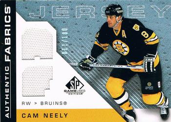 2007-08 SP Game Used - Authentic Fabrics Rainbow #AF-CN Cam Neely Front