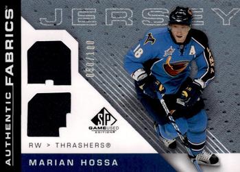 2007-08 SP Game Used - Authentic Fabrics Rainbow #AF-MH Marian Hossa Front
