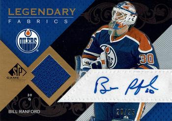 2007-08 SP Game Used - Legendary Fabrics Autographed #LAF-BR Bill Ranford Front