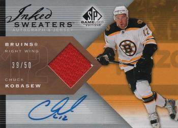 2007-08 SP Game Used - Inked Sweaters #IS-CK Chuck Kobasew Front