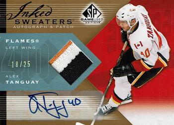 2007-08 SP Game Used - Inked Sweaters Patches #IS-AT Alex Tanguay Front