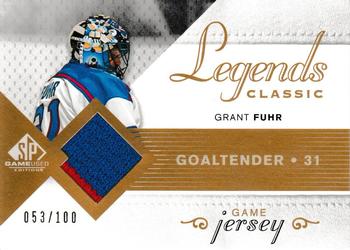 2007-08 SP Game Used - Legends Classic Game Jersey #HGJ-GF Grant Fuhr Front