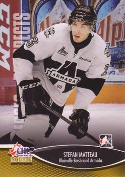 2012-13 In The Game Heroes and Prospects #37 Stefan Matteau Front