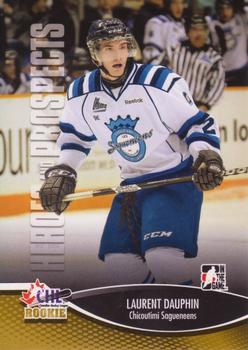 2012-13 In The Game Heroes and Prospects #38 Laurent Dauphin Front