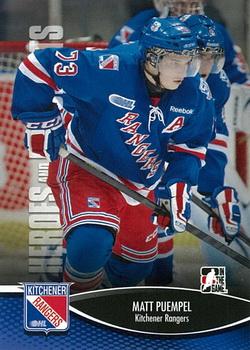 2012-13 In The Game Heroes and Prospects #61 Matt Puempel Front