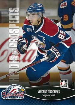 2012-13 In The Game Heroes and Prospects #80 Vincent Trocheck Front