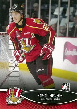 2012-13 In The Game Heroes and Prospects #89 Raphael Bussieres Front