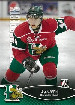 2012-13 In The Game Heroes and Prospects #96 Luca Ciampini Front
