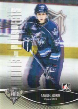 2012-13 In The Game Heroes and Prospects #195 Samuel Morin Front