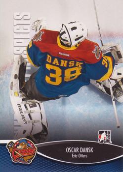 2012-13 In The Game Heroes and Prospects #57 Oscar Dansk Front