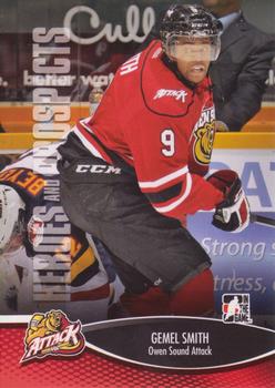 2012-13 In The Game Heroes and Prospects #74 Gemel Smith Front