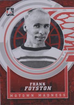 2012-13 In The Game Motown Madness #41 Frank Foyston Front