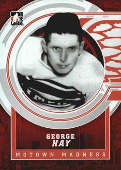 2012-13 In The Game Motown Madness #58 George Hay Front