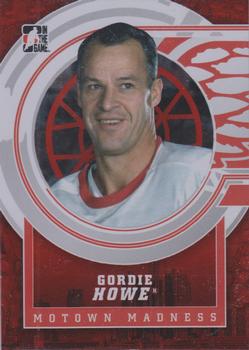 2012-13 In The Game Motown Madness #65 Gordie Howe Front