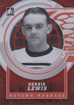 2012-13 In The Game Motown Madness #85 Herb Lewis Front
