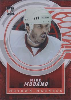2012-13 In The Game Motown Madness #100 Mike Modano Front